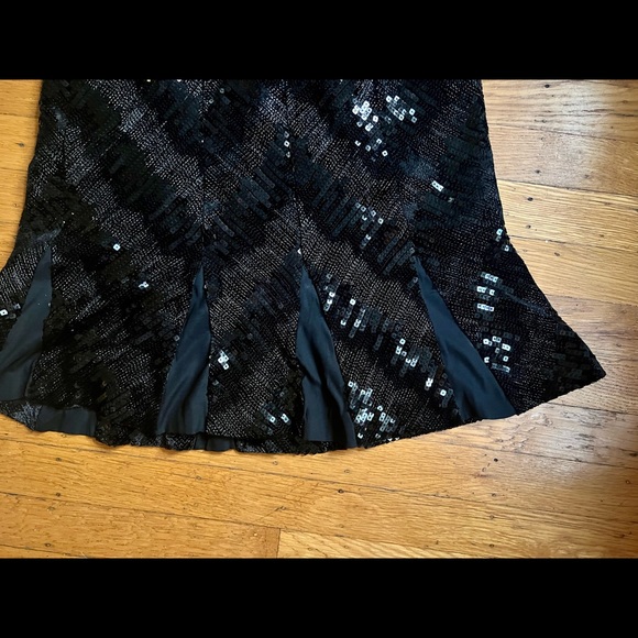 Black Sequin Diane Von Furstenberg Dress - Picture 5 of 9